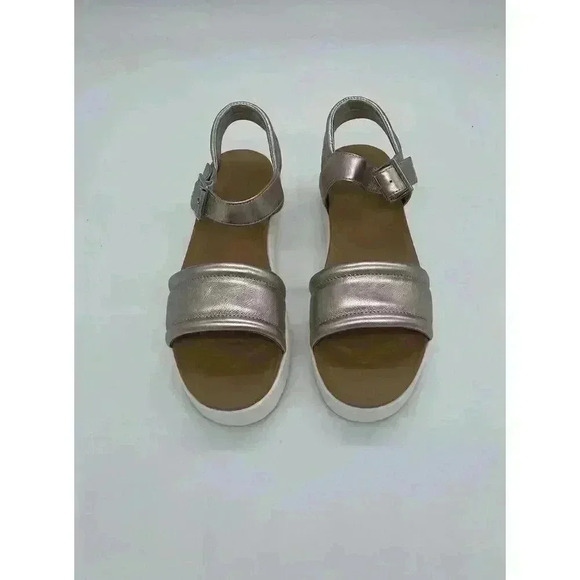 UGG ZAYNE ANKLE STRAP  PLATFORM‎ WOMEN SANDALS ROSE GOLD US 7.5 /UK 5.5 /EU 38.5 - Picture 1 of 10